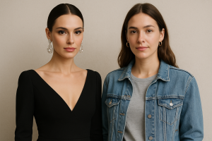 ست کردن گوشواره با لباس رسمی و روزمره