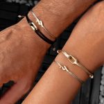 دستبند نخی لینک