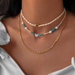 گردنبند قلب دفرمه